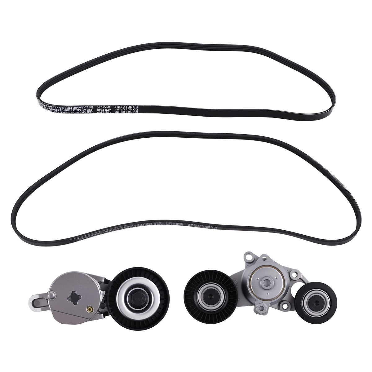 Serpentine Drive Belt Tensioner Kit compatible For Toyota Camry 2.5L 2011 2010 16620-36030