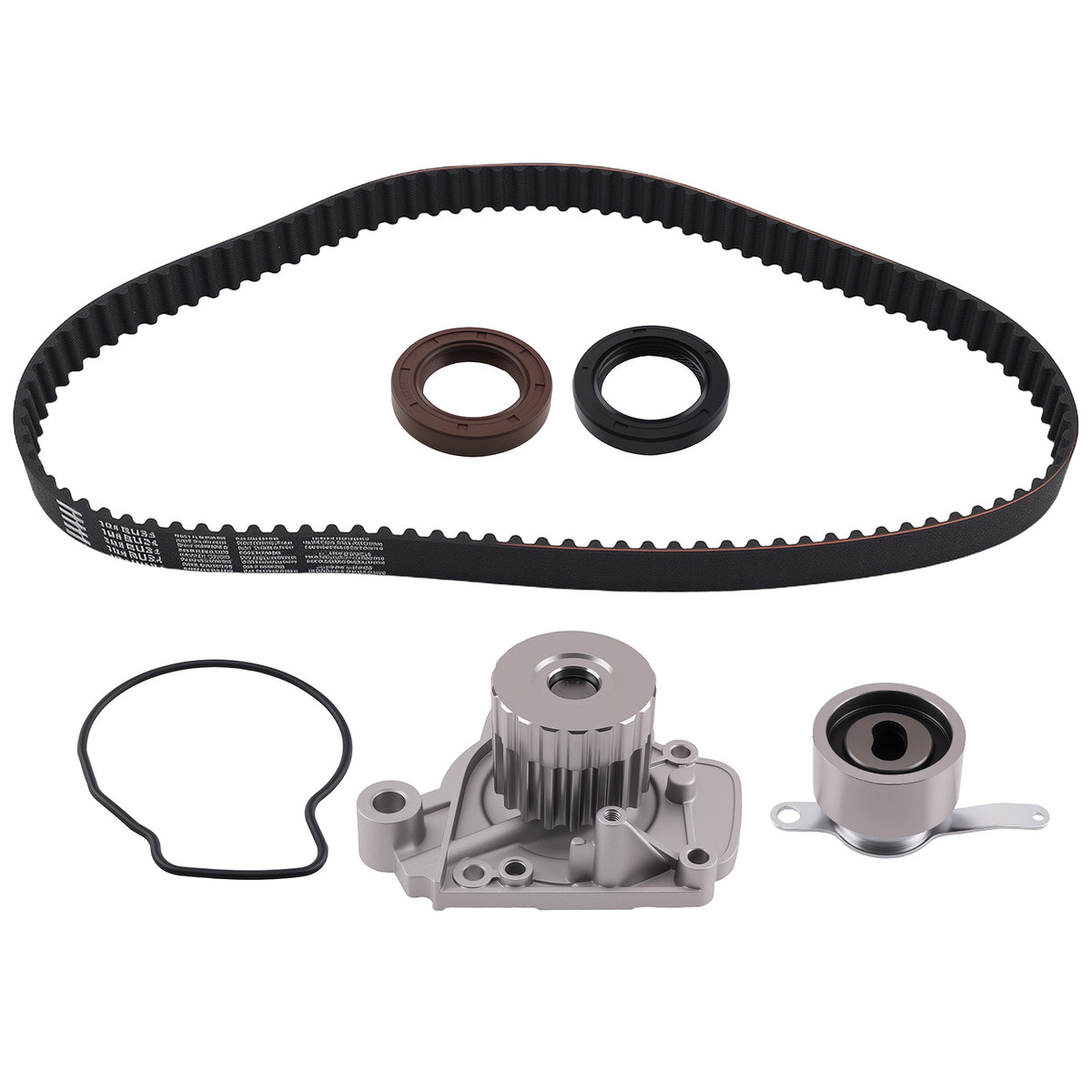 Complete Engine Timing Kit compatible For Honda Civic Del Sol 1.6L 96-97 with Water Pump