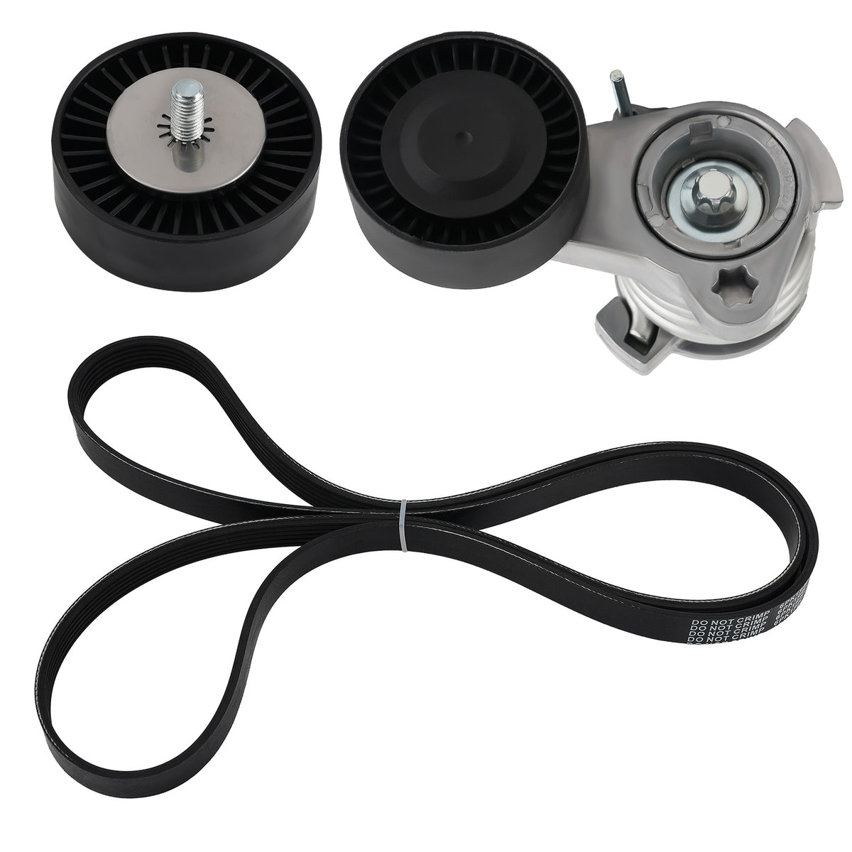 Belt Tensioner Kit Pulley Bolt compatible For BMW E90/91/92/93 328i 11287535860 11288624196
