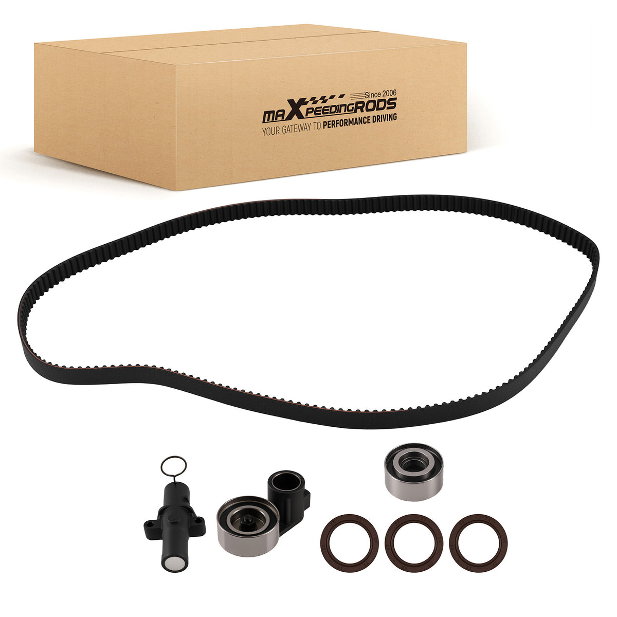Timing Belt Tensioner Kit compatible For Acura MDX TL RL RDX 3.5L 3.7L compatible For Honda Accord Pilot