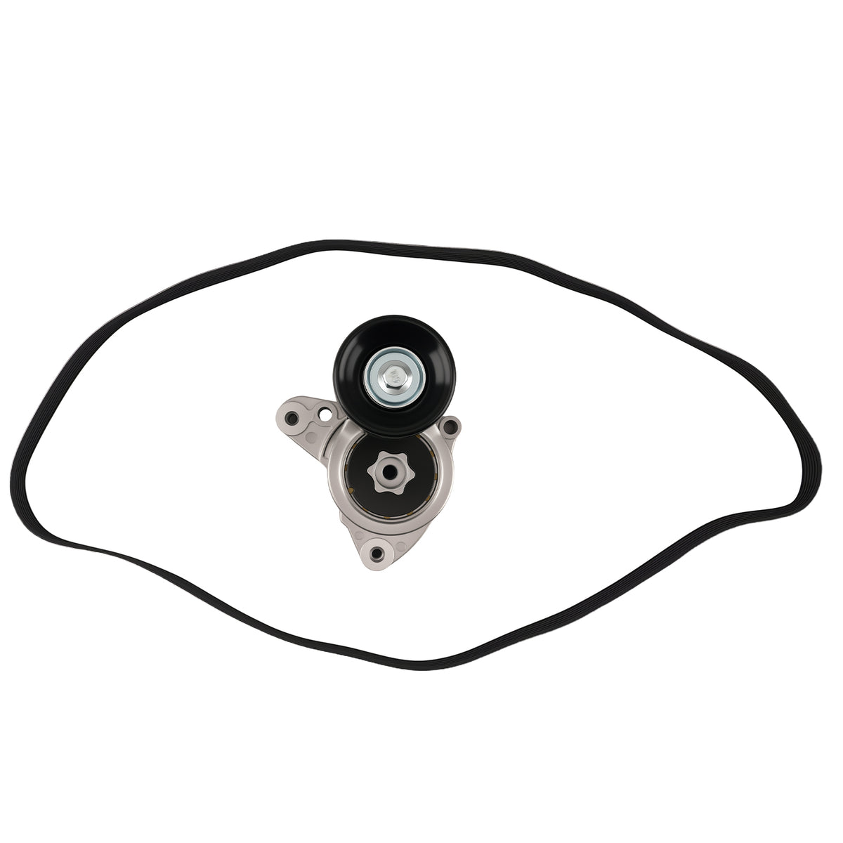 Belt Component System compatible For Honda Accord 2.4L 2003-2007 90K38278C