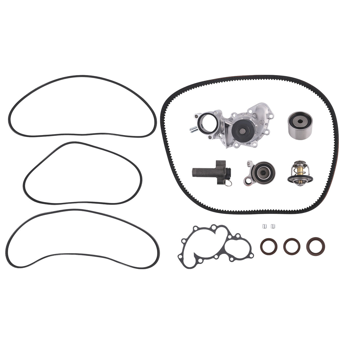 Timing Belt Kit With Water Pump compatible For Toyota Tundra 4Runner Tacoma 3.4L V6