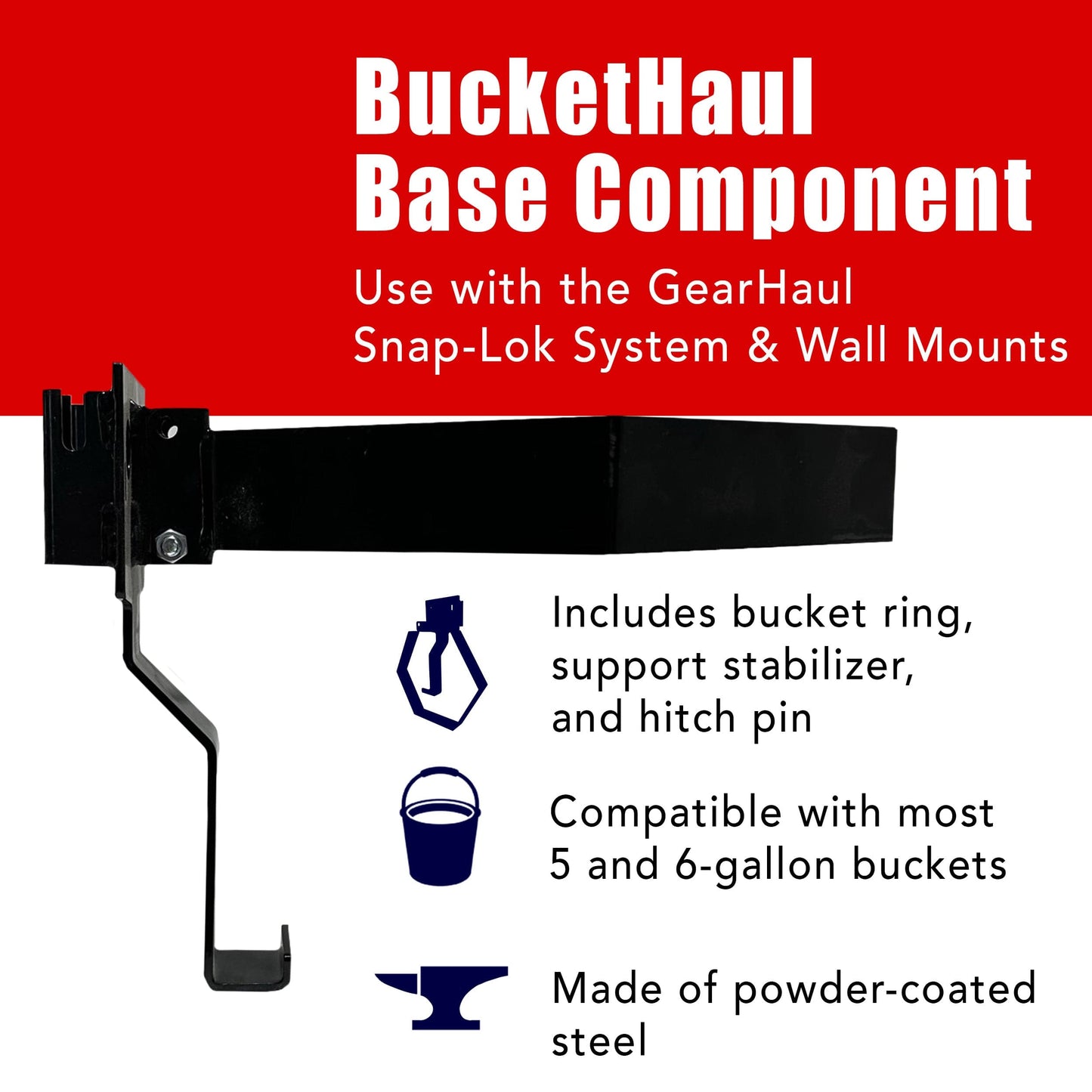 BucketHaul Base Component