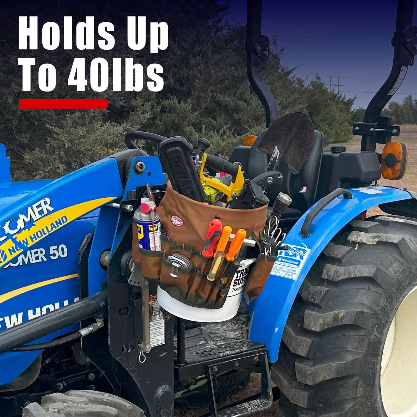 BucketHaul Snap-Lok Rotating Mount for Tractors