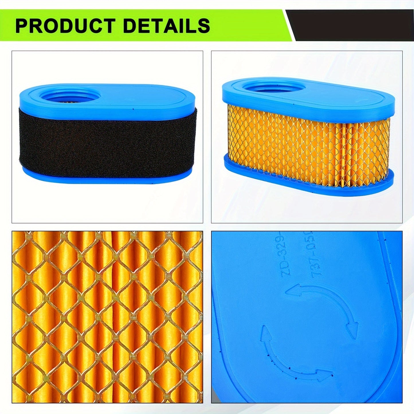 937-05065A Air Filter Kit for HUSKEE LT4200 Lawn Mowers