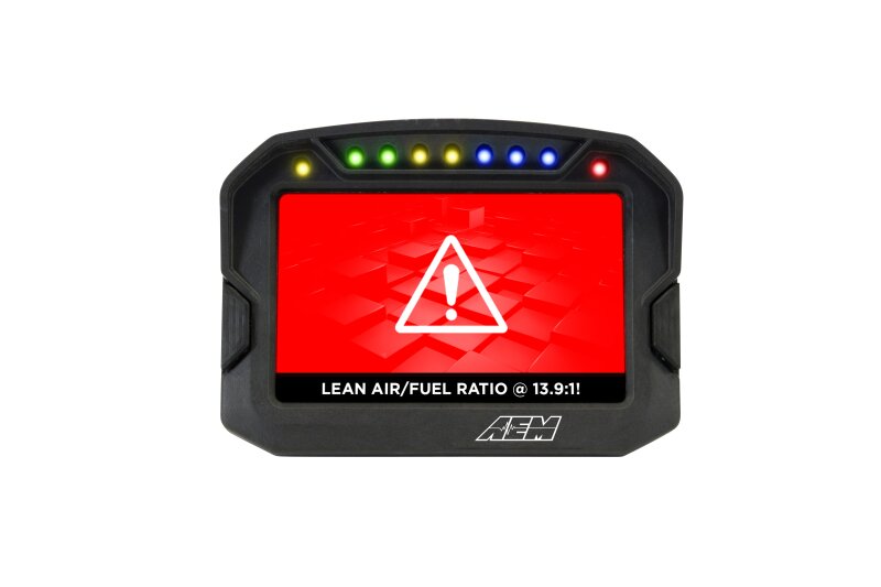AEM CD-5LG Carbon Logging Digital Dash Display w/ Internal 10Hz GPS & Antenna