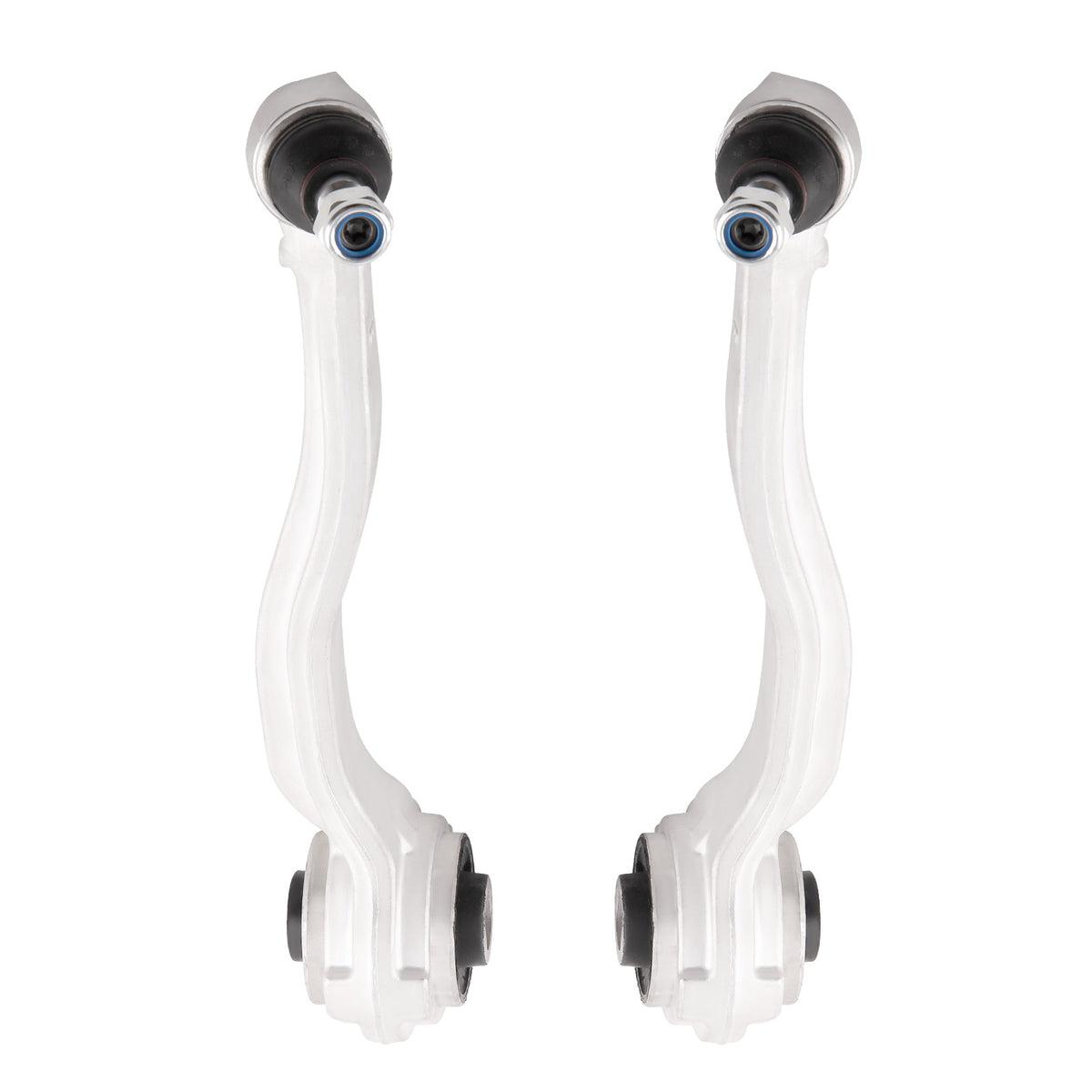 6x Front Upper & Lower Rearward Control Arms compatible For Mercedes Benz C320 2001-2005