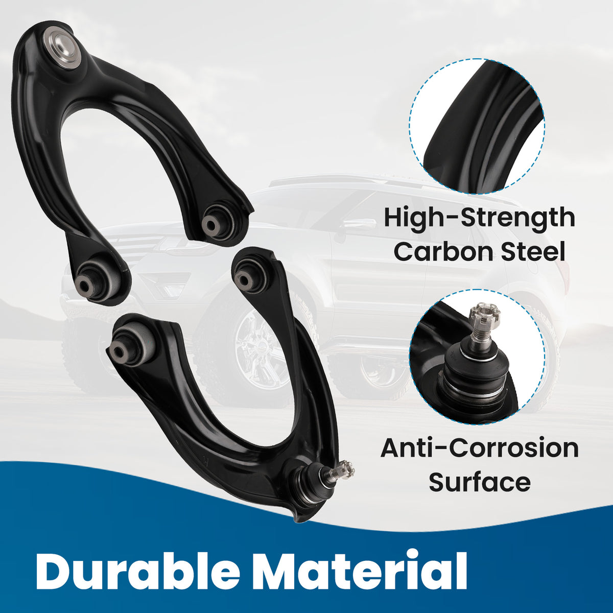 8Pcs Front Suspension Kit Compatible For Honda Accord 2008-2012 compatible For Acura TSX 2009-2014