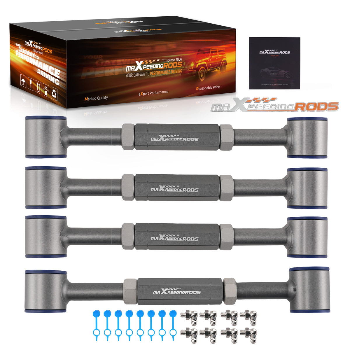 Adjustable Rear Camber Toe Arms Kits For 1998 1999 2000 2001 2002 compatible For Honda Accord
