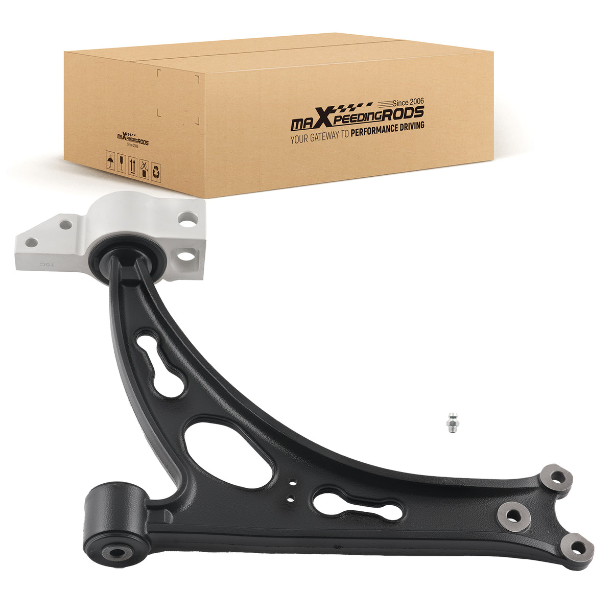 Driver Front LowerControl Arm compatible For Audi A3 compatible For VW Jetta compatible For Golf GTI 2003-2013