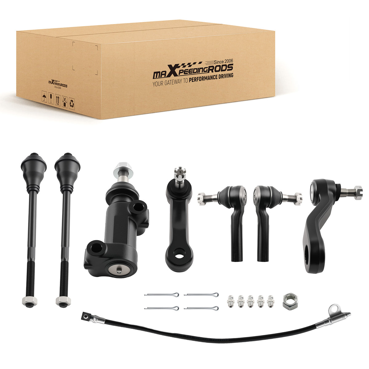 7Pcs Front Suspension Kit compatible For Chevrolet GMC Silverado Sierra 1500 2500 3500 HD Avalanche Suburban Yukon XL 2500