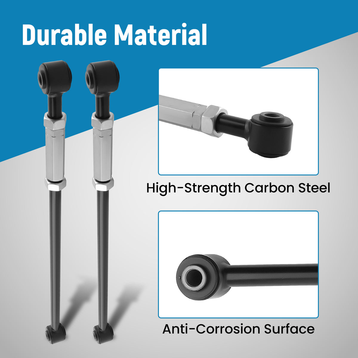 6x Suspension Rear Trailing Arms Lateral Links For Century compatible For LaCrosse Regal Impala