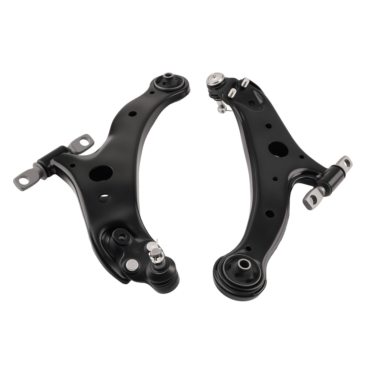 8x Front Lower Control Arm w/Ball Joint Sway Bar Link compatible For Toyota Camry 2007-2011