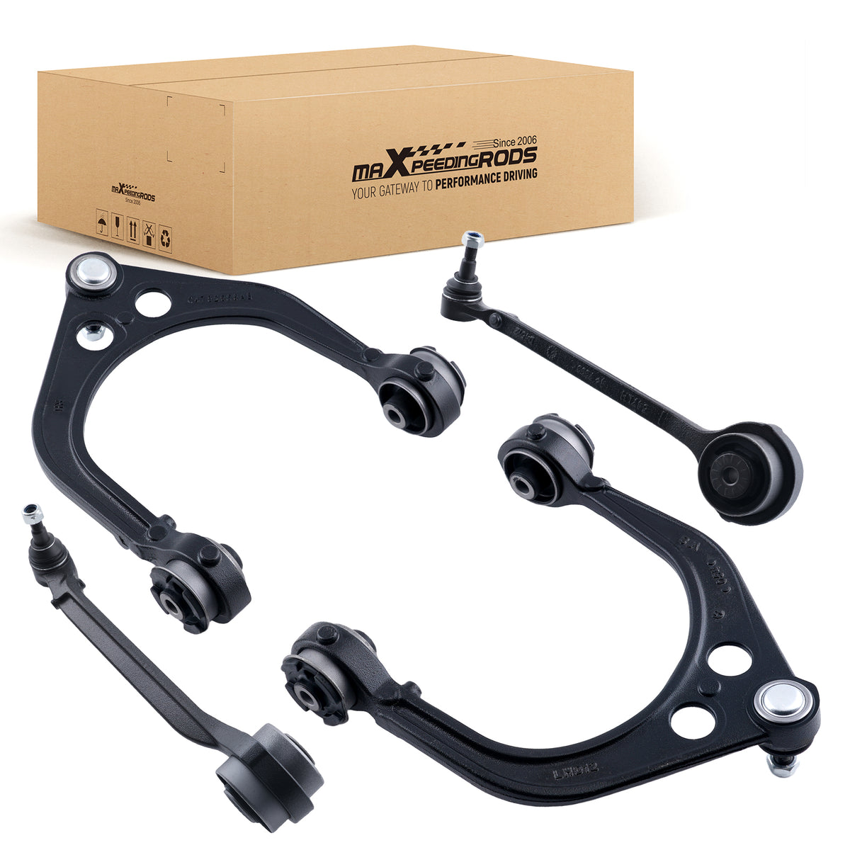 Front Upper Lower Control Arm Ball Joint compatible For Dodge Charger Challenger 2011-2019