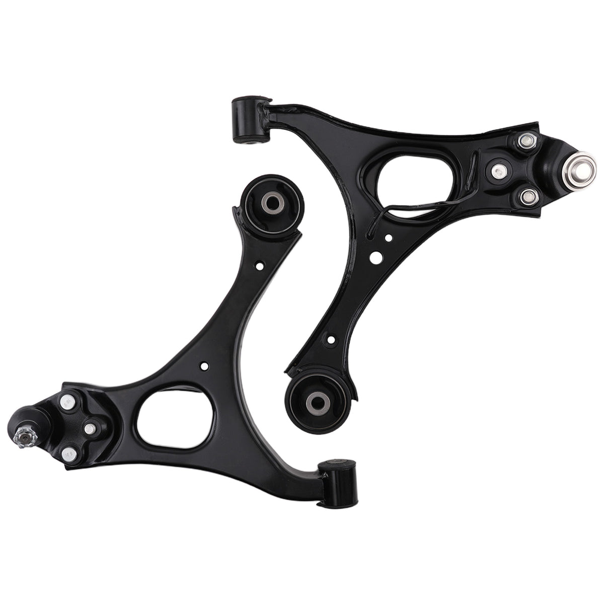 10x Front Lower Control Arms Ball Joints Tierods For 2006-2010 2011 compatible For Honda Civic