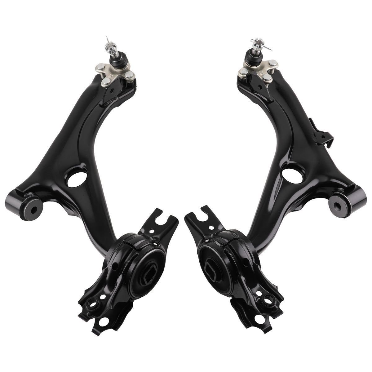 2pcs Front Lower Control Arms w/Ball Joint For 2016 2017 2018-2021  compatible For Honda Civic