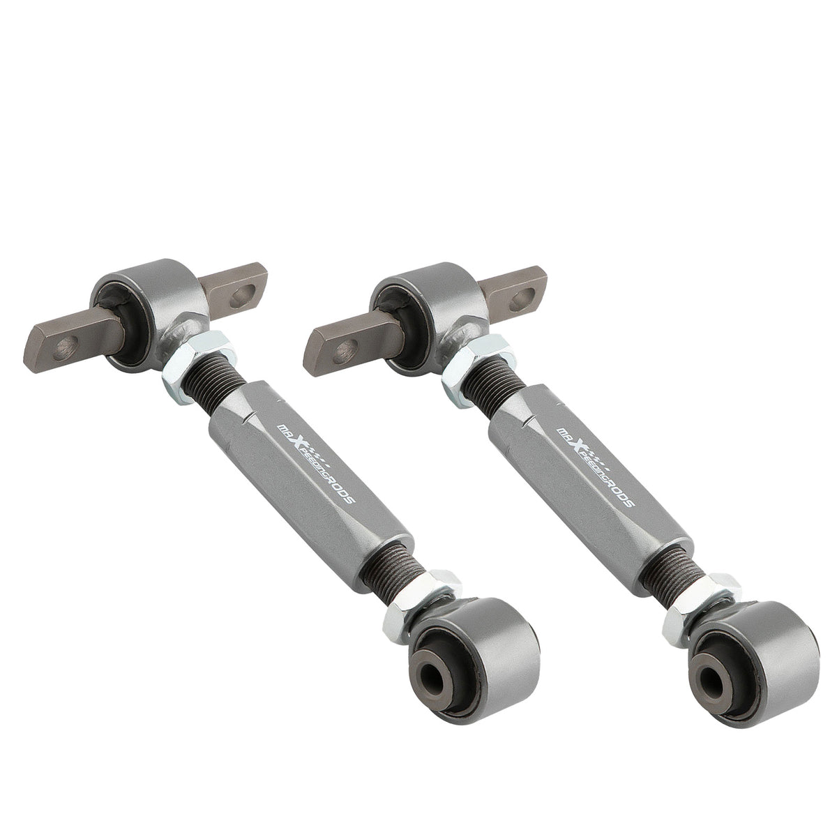 4x Rear Adjustable Upper Camber Toe Control Arms compatible For Honda Civic 1988-2000