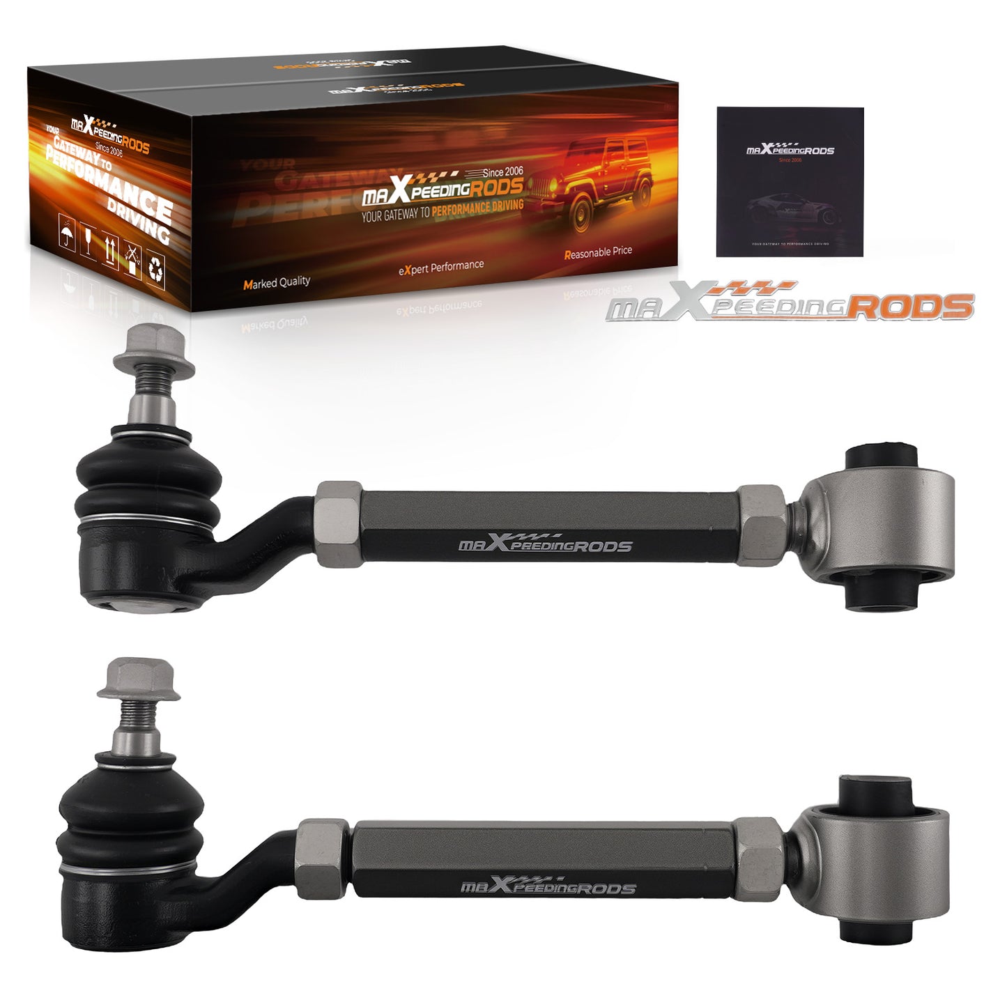 2pcs Alignment Kit Rear Camber Arms Adjustable For 1998 1999-2002 compatible For Honda Accord
