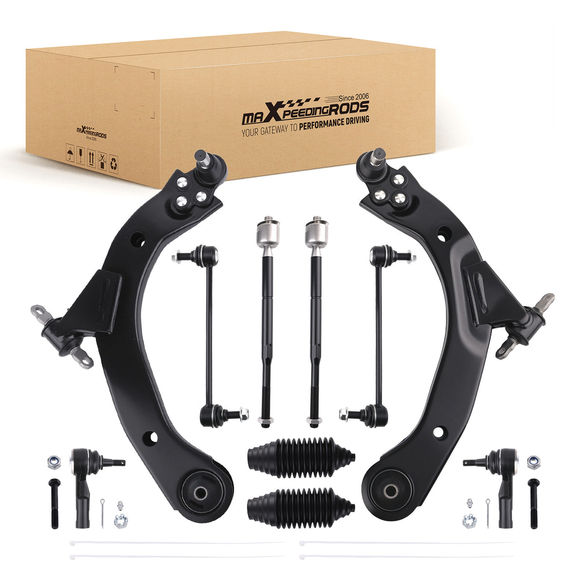 Front Suspension Lower Control Arms For 2005-2010 compatible For Chevy Cobalt 07-09 compatible For Pontiac G5