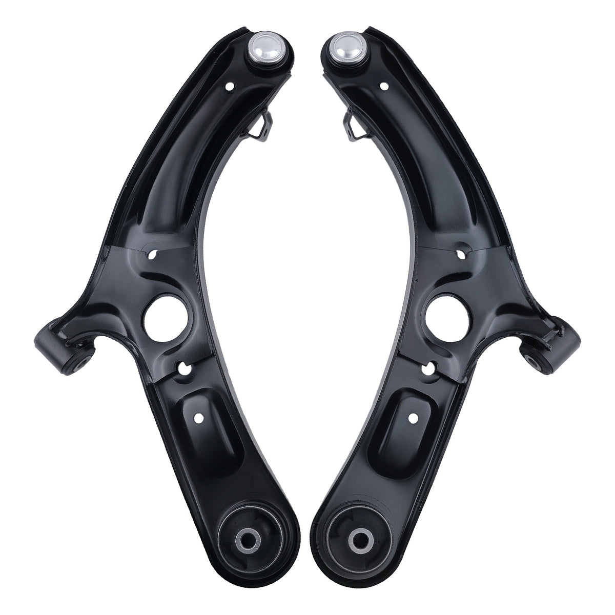 8x Front Lower Control Arm Sway Bar Link compatible For Hyundai Veloster Elantra 2011-2017