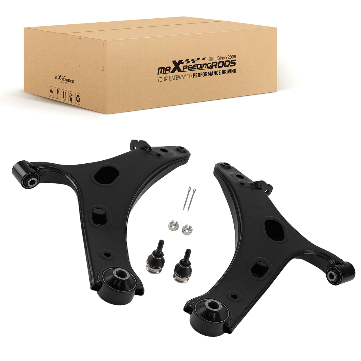 2Pcs Front Lower Control Arm with Ball Joint Compatible For Subaru Forester 2014-2018