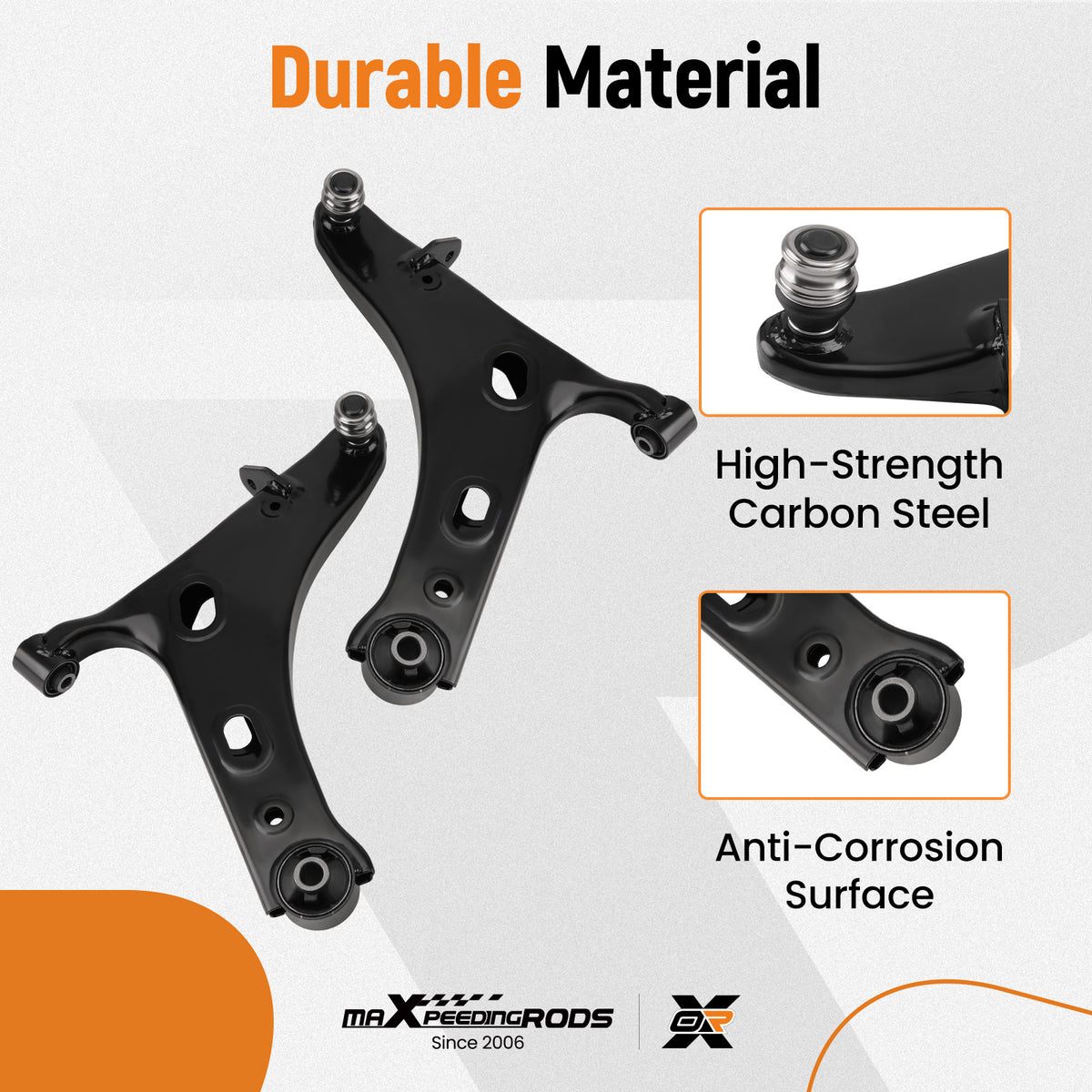 2Pcs Front Lower Control Arm with Ball Joint Compatible For Subaru Forester 2014-2018