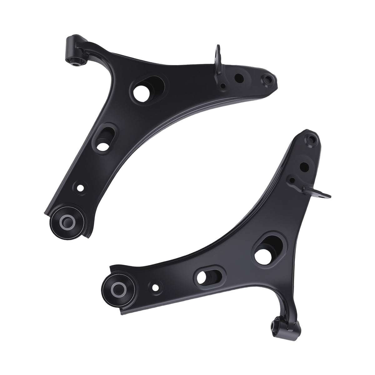 4pc Front Lower Control Arms + Sway Bar Left Right For 2014-2018 compatible For Subaru Forester