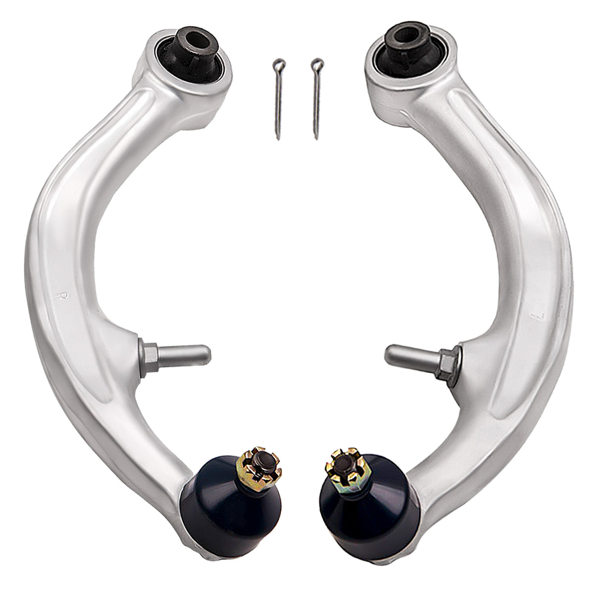 2 Pcs Front Lower Rearward Control Arms compatible For Infiniti G35 03-07 Base Coupe RWD