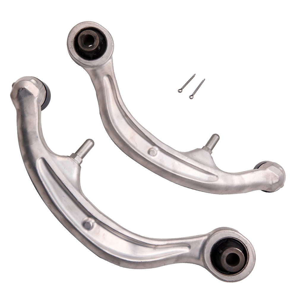 2 Pcs Front Lower Rearward Control Arms compatible For Infiniti G35 03-07 Base Coupe RWD
