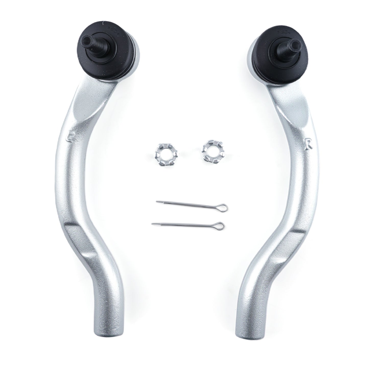 2x Outer Tie Rods For 2004-2008 compatible for Acura TSX 2003-2005 2006 2007 compatible for Honda Accord