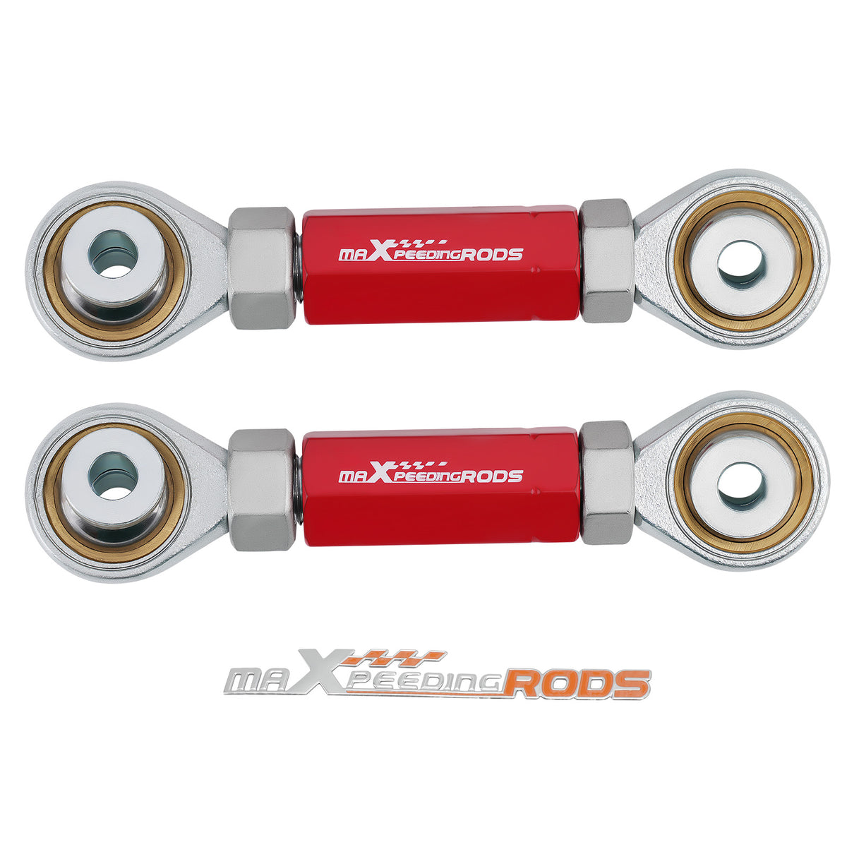 2xAlignment Kit Adjustable Rear Toe Arms For 1988-2000 compatible For Honda Civic del Sol CRX