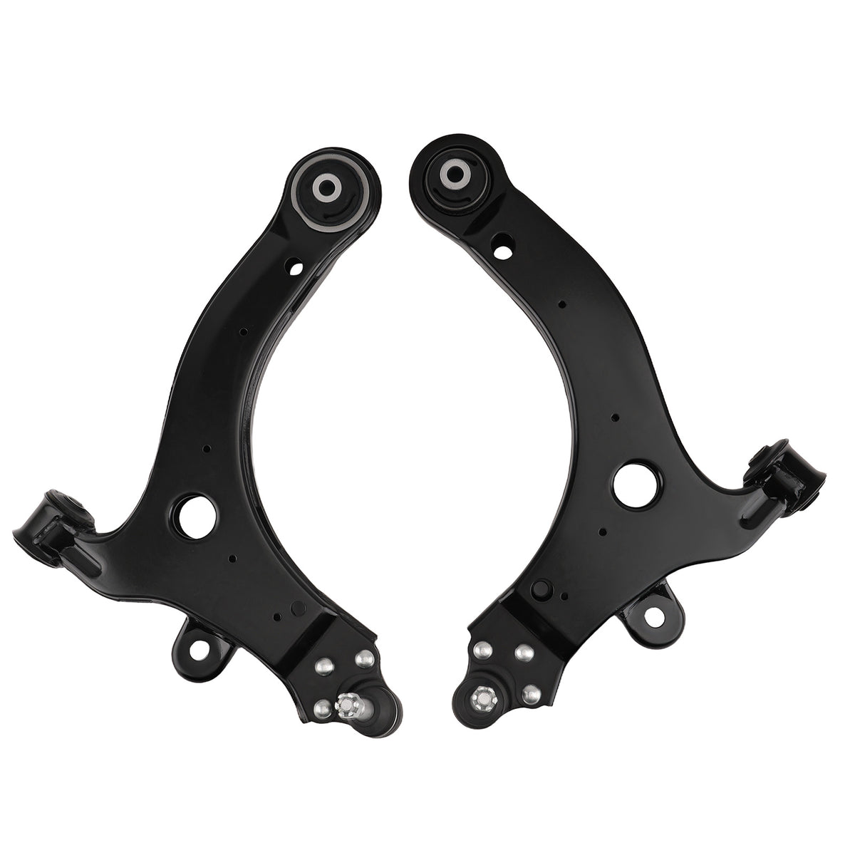 Front Lower Control Arms Tie Rods Sway Bars compatible For Buick Lacrosse Allure 2005-2009