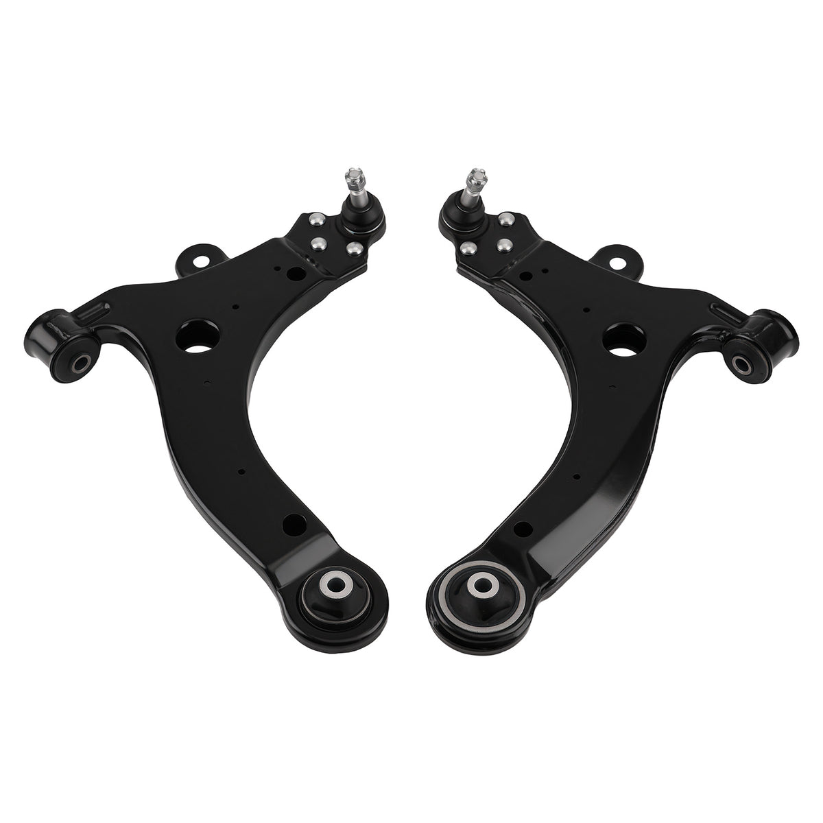 Front Lower Control Arms Tie Rods Sway Bars compatible For Buick Lacrosse Allure 2005-2009