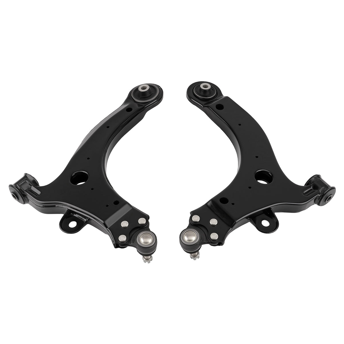 Front Lower Control Arms Tie Rods Sway Bars compatible For Buick Lacrosse Allure 2005-2009