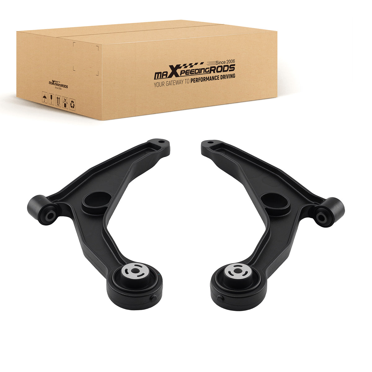 Front LHRH Lower Control Arm compatible For Chrysler 200 Sebring compatible For Dodge Avenger Journey