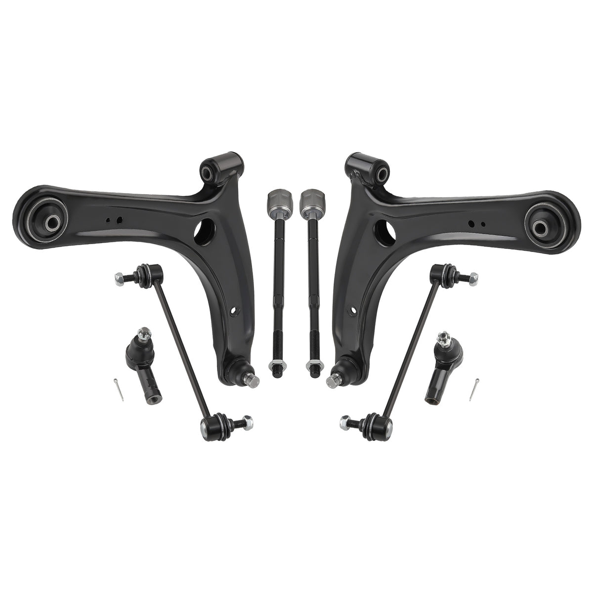 Suspension Kit Front Lower Control Arms compatible For Mitsubishi Lancer 2008-2017 K620548