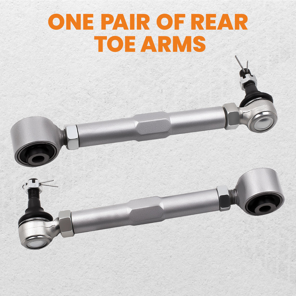 Compatible For Lexus IS300 GS300 GS400 GS430 Adjustable Rear Toe 2 Pcs Control Arms Kits