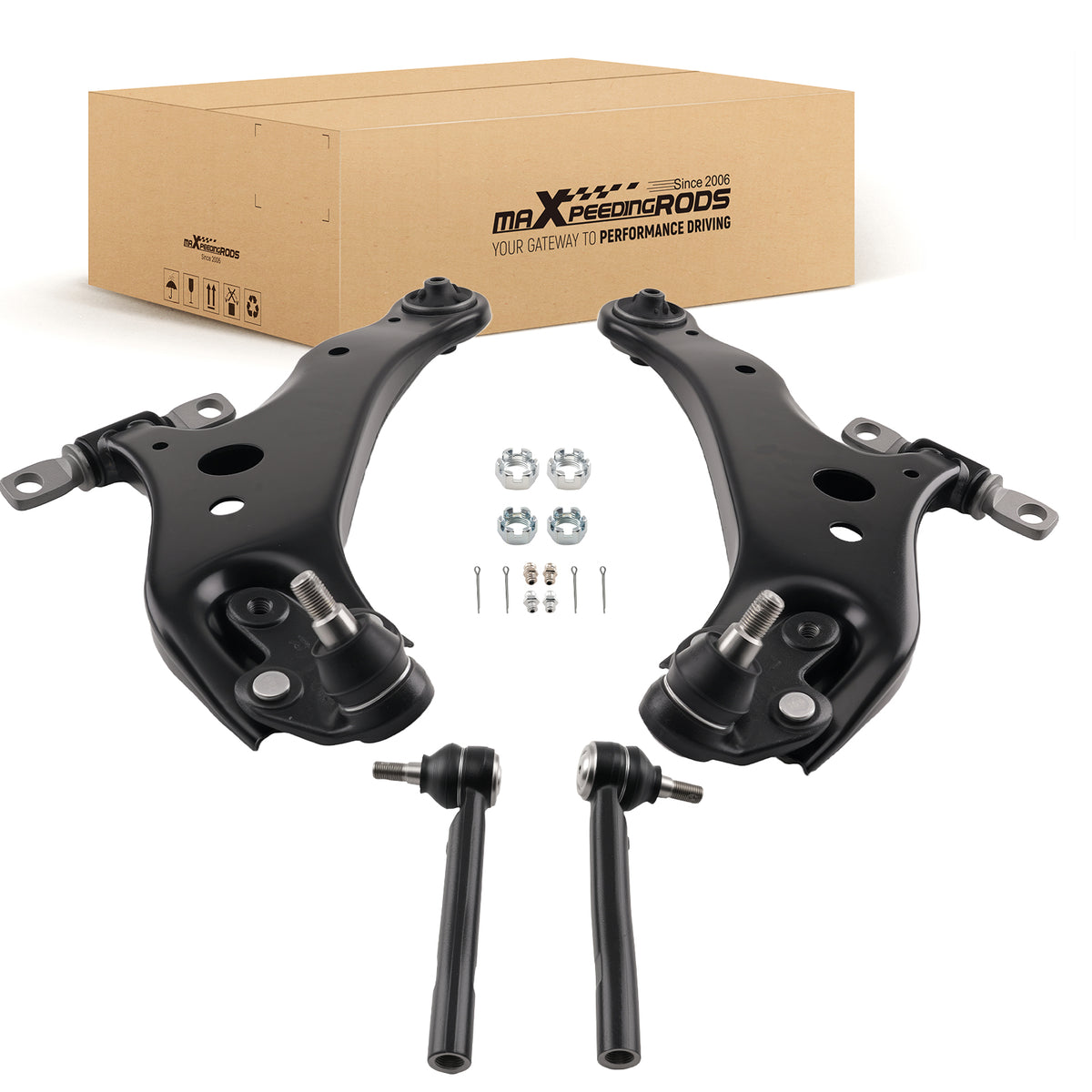 Lower Control ArmBall Joint Tie Rod compatible For Lexus RX450H compatible For Toyota Highlander 10-18