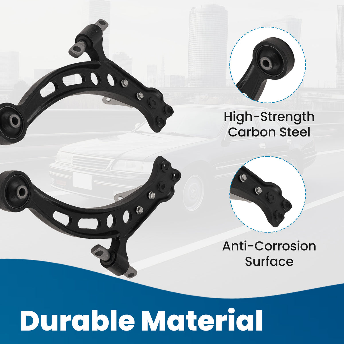 14x Lower Front Control Arms compatible For Lexus ES300 compatible For Toyota Camry 1992-96 Avalon 1995-96