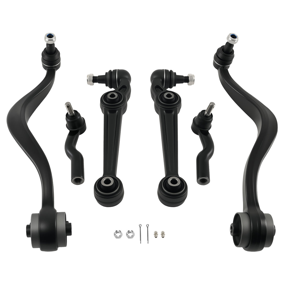 6x Front Lower Forward Rearward Control Arms w/Ball Joint compatible For MAZDA 6 2003-2008