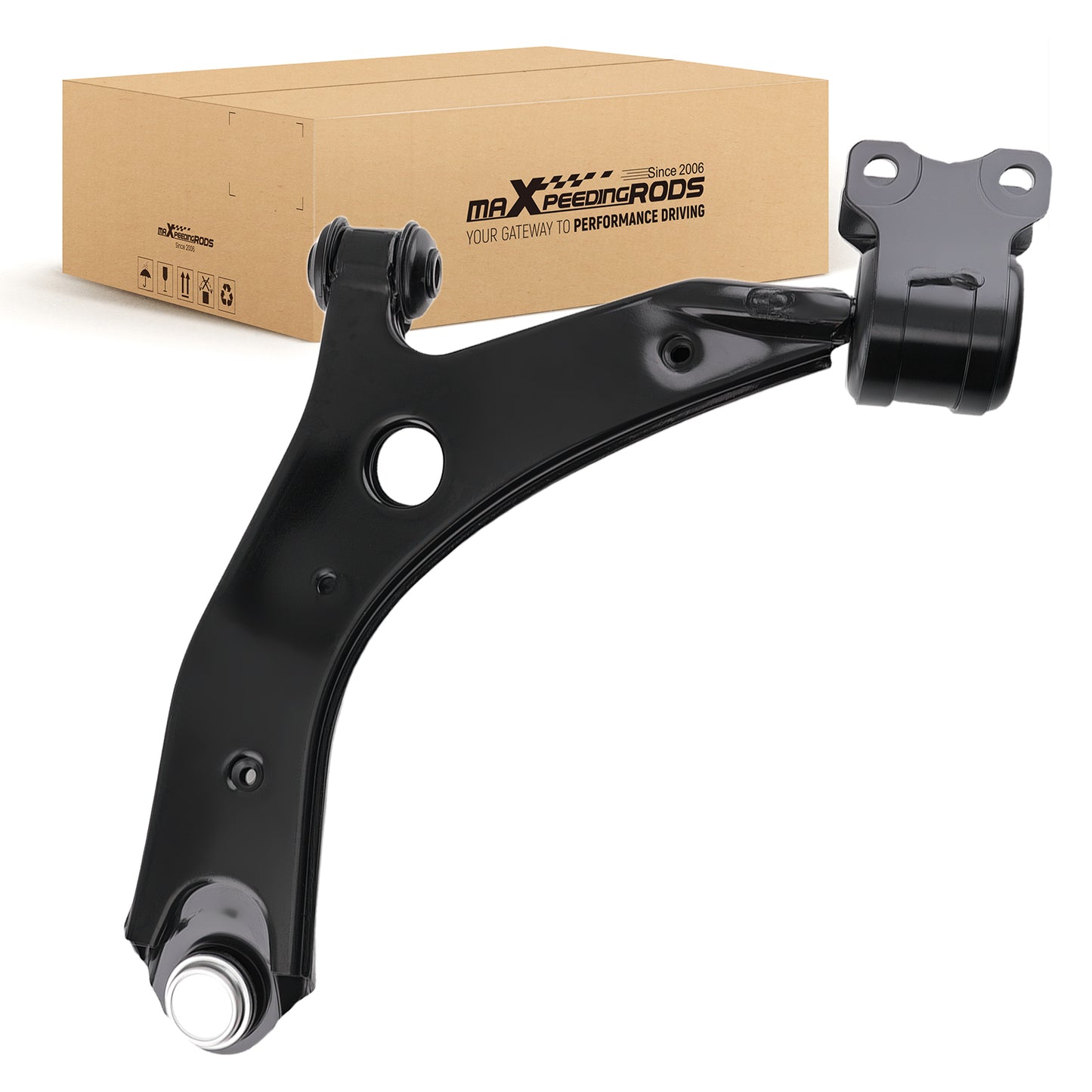 1x Front Lower Right Control Arm w/ Ball Joint compatible For Mazda 3 5 2004-2017 2009