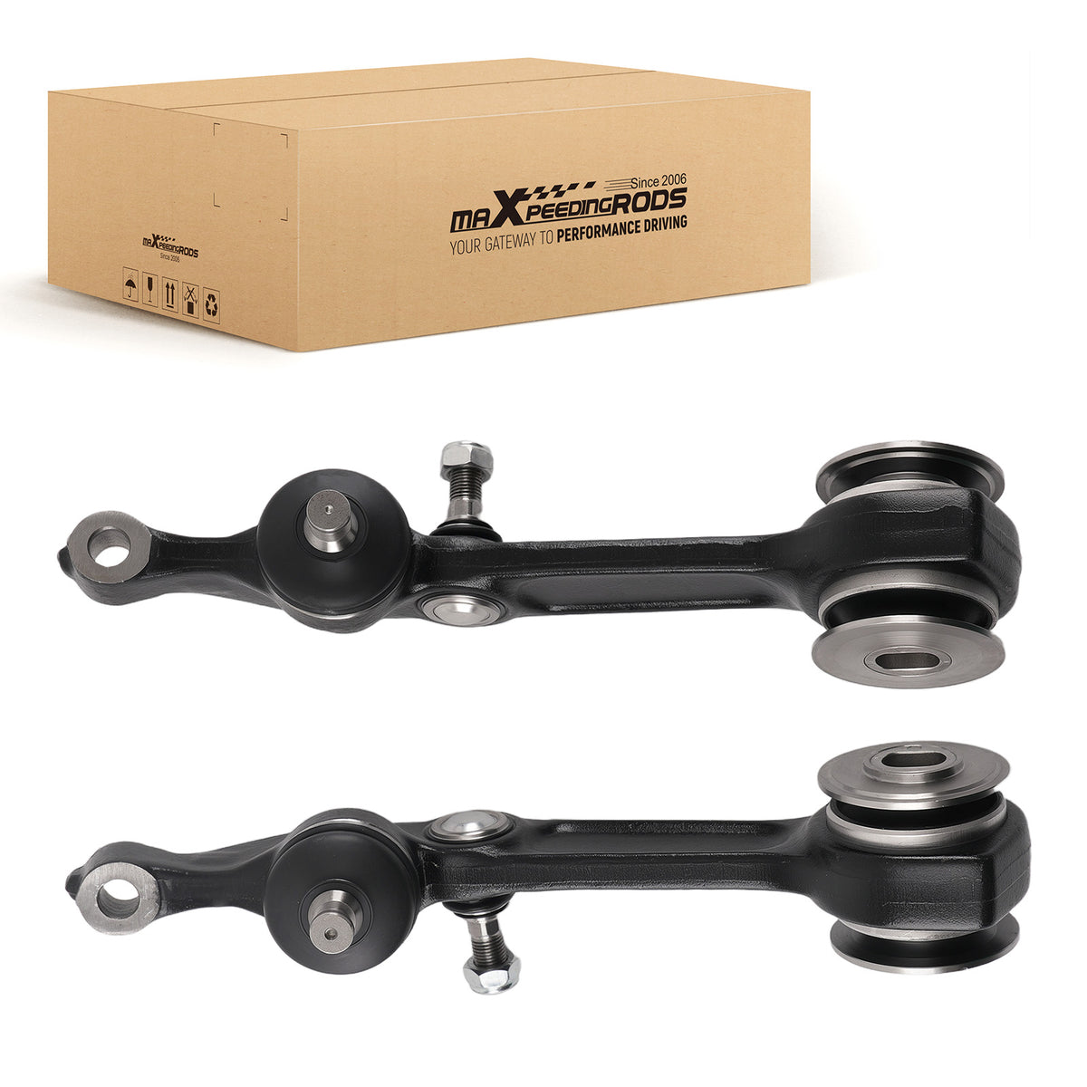 Front Lower Rearward Control Arm compatible For Mercedes-Benz S350 S430 S500 00-06 MS10137