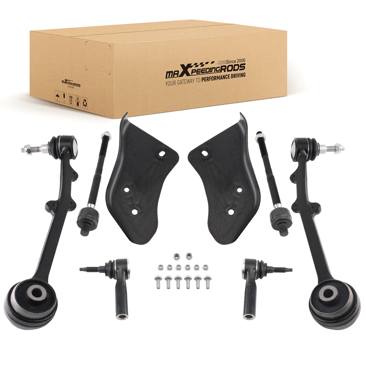 6x Front Lower Forward Control Arm Ball Joint compatible For ForD MUSTANG 2015-19 5.0L 2.3L