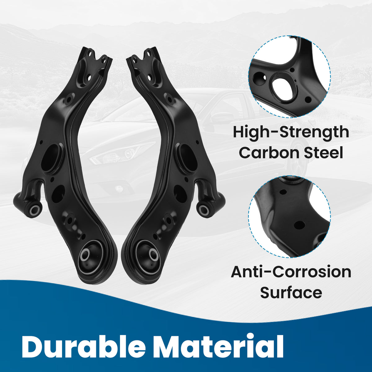 Front Lower Control Arm Ball Joint For 2006-2021  compatible For LEXUS NX200T/NX300 compatible For TOYOTA RAV4