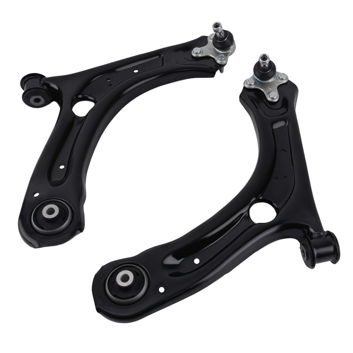 Front Lower Control Arms + Tie Rods Sway Bar Links For 2012-2016 Passat Beetle
