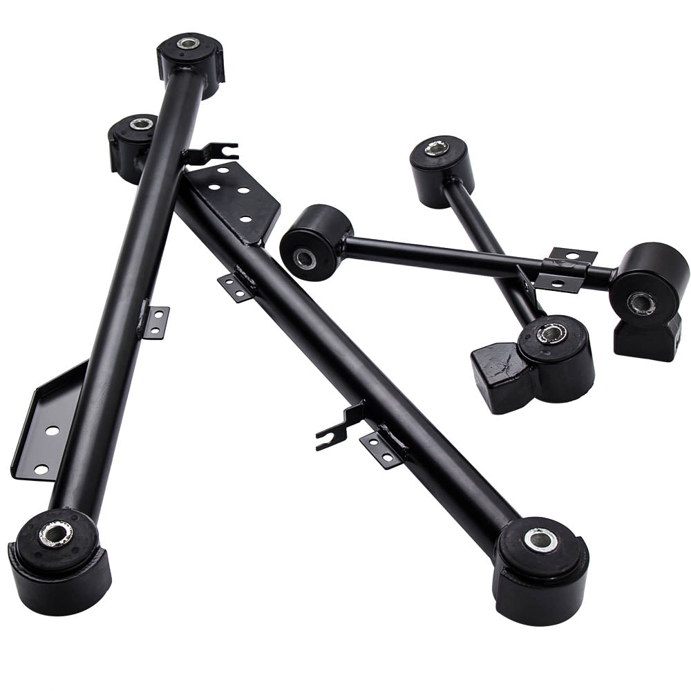Compatible For Nissan Pathfinder QX4 551102W110 Trailing Control Arm Rear Upper and Lower Kit