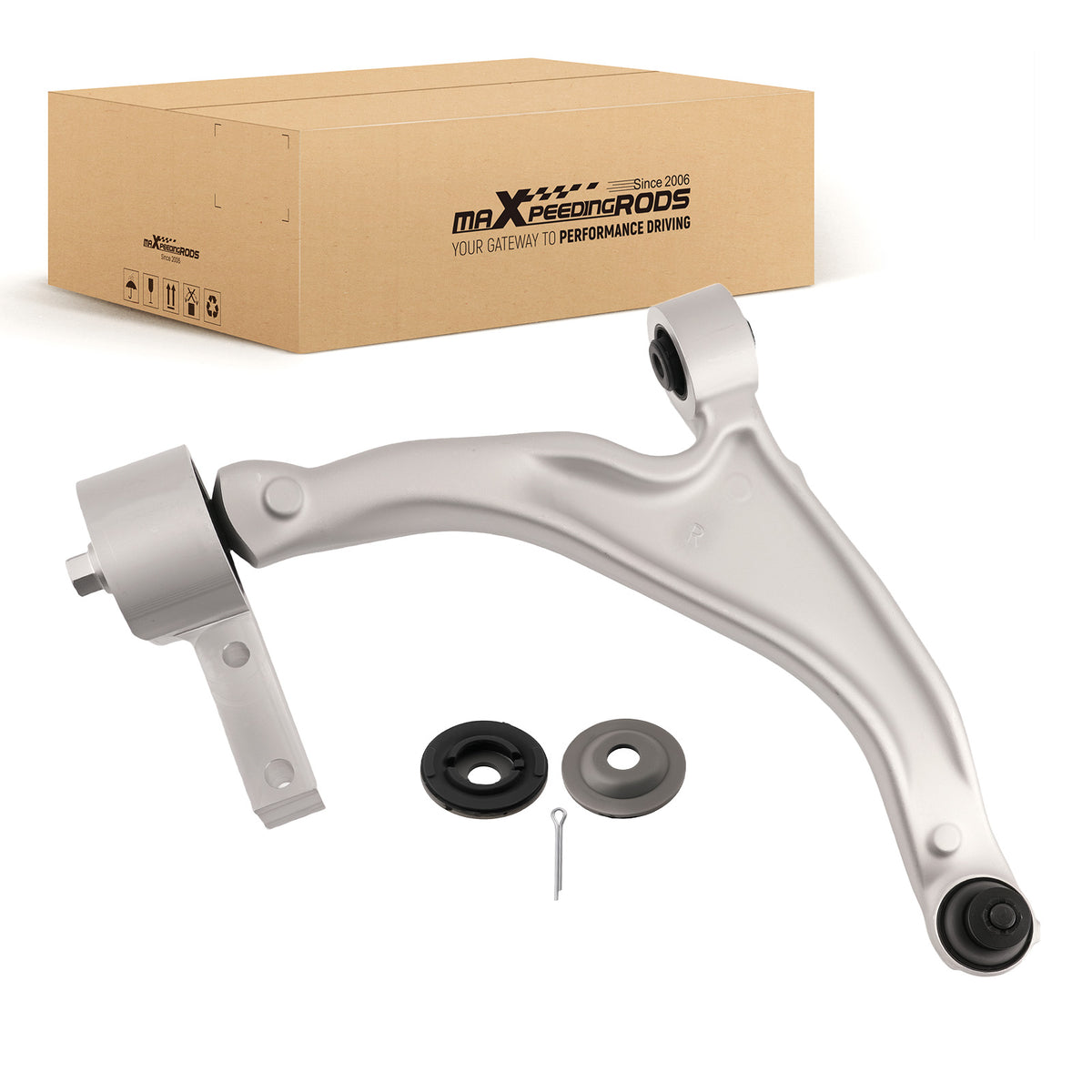 Front Right Lower Control Arm w/ Ball Joint For 2009 2010-2015 compatible For Honda Pilot 3.5L