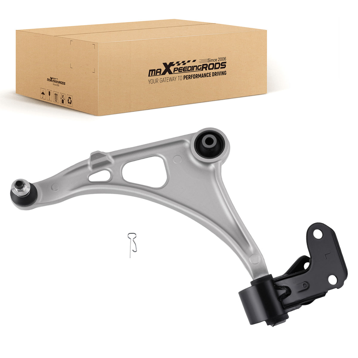 Front Left Lower Control Arm w/Ball Joint LH For 2014-2020  compatible For Acura MDX compatible For Honda Pilot