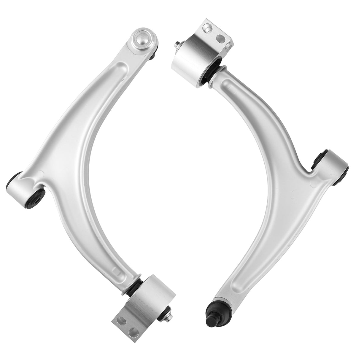 Front Lower Control Arms Outer Tie Rods For 2004-2012 compatible For Chevy Malibu Pontiac G6