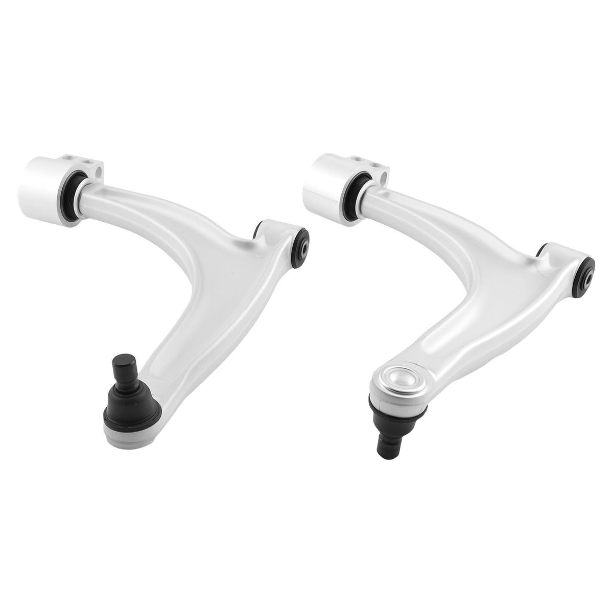 Front Lower Control Arms Outer Tie Rods For 2004-2012 compatible For Chevy Malibu Pontiac G6